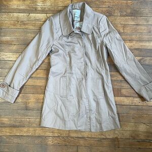 NEW Urban Behavior Light Tan Trench Coat Large